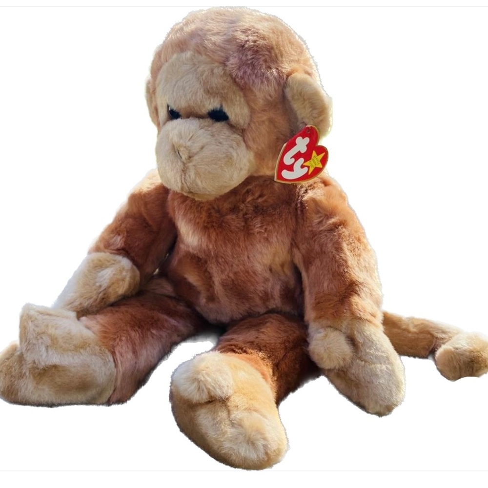 Ty Beanie Babies Bongo The Monkey